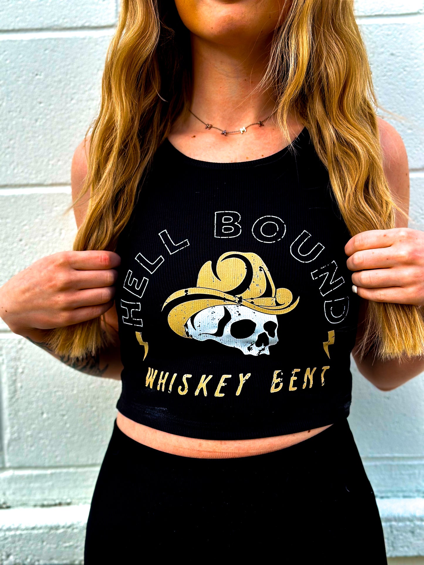 Hell Bound, Whiskey Bent Ribbed Tank